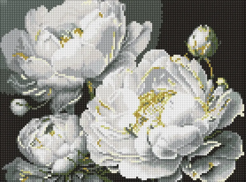 Diamond mosaic without frame - Impeccable beauty ©art_selena_ua