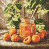 Diamond mosaic - Sweet apricot stock ©art_selena_ua