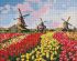 Diamond mosaic - Holland colorful tulips 