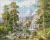 Алмазна мозаїка - Водоспад