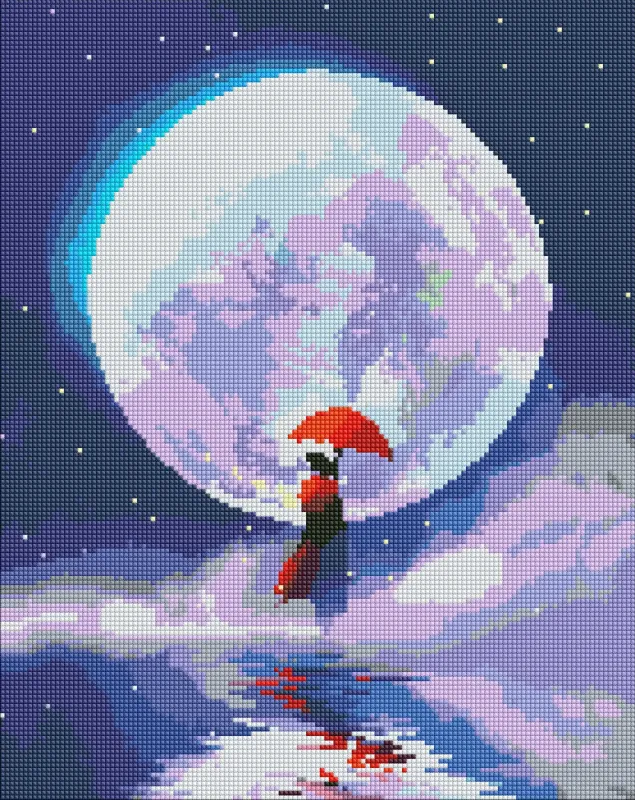 Diamond mosaic - Moonlight