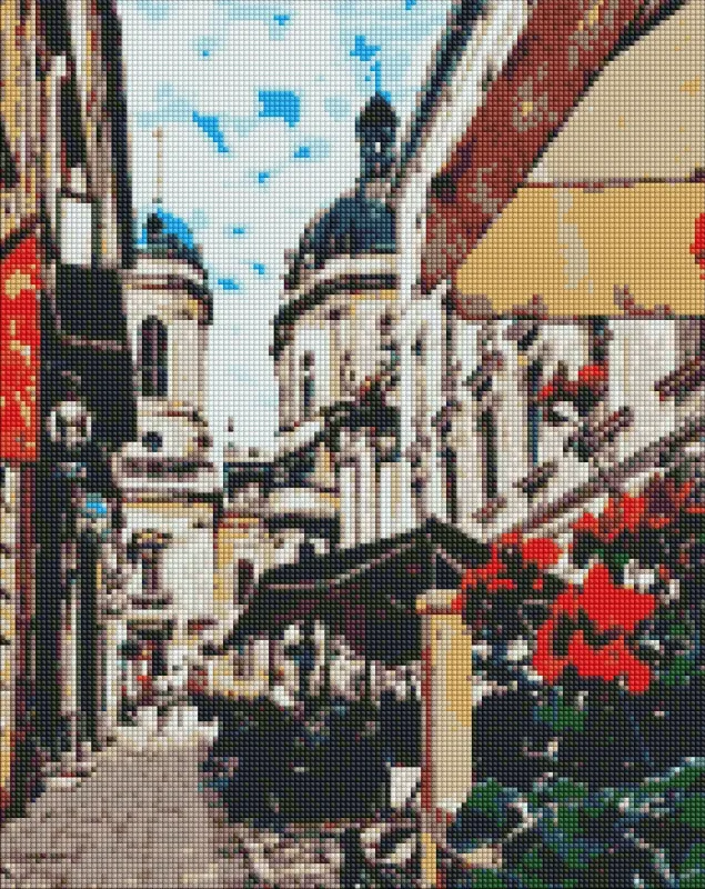 Алмазна мозаїка - Чарівний Львів ©Личко Євген