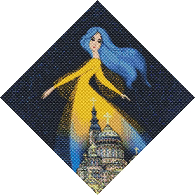 Алмазна мозаїка - Берегиня Харкова ©mosyakart