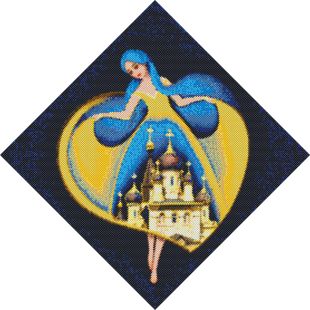 Алмазная мозаика - Берегиня Николаева ©mosyakart