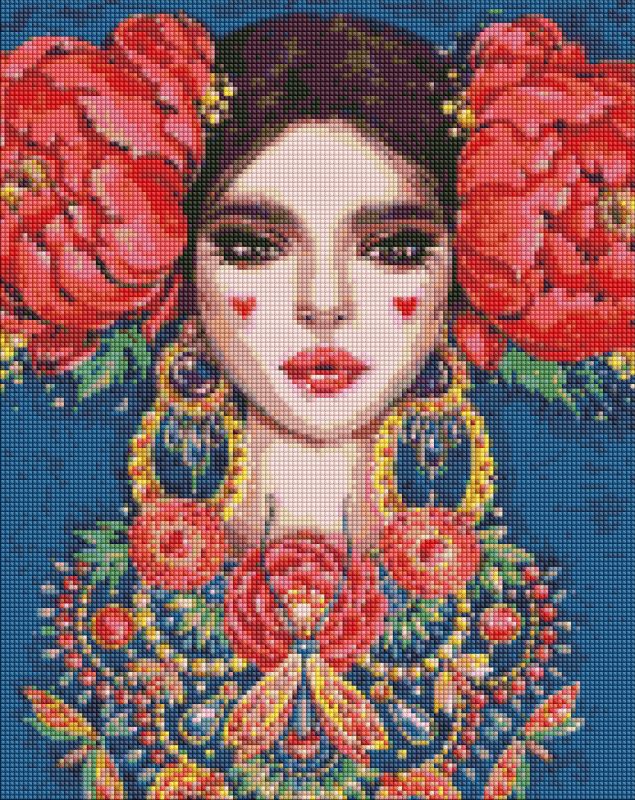 Алмазна мозаїка - Чарівна краса ©lesya_nedzelska_art