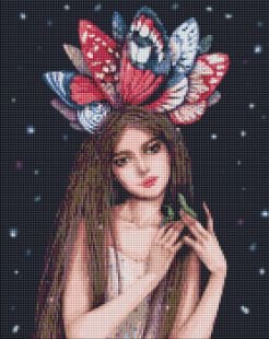 Алмазная мозаика - Краски бабочек ©lesya_nedzelska_art