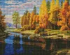 Алмазна мозаїка - Восени ©ArtAlekhina