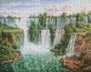 Алмазна мозаїка - Мальовничий водоспад ©Сергій Лобач