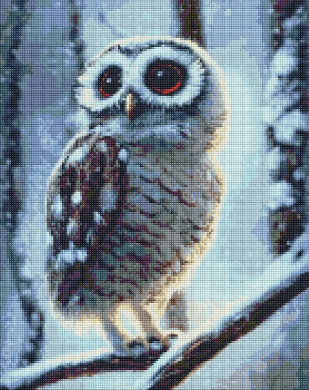 Алмазна мозаїка - Диво-сова ©Neag Mircea Marius