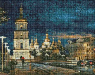 Алмазна мозаїка - Софійська площа ©Сергій Брандт