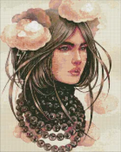 Алмазна мозаїка - Хмарливі думки ©lesya_nedzelska_art