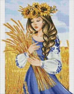 Алмазна мозаїка - Моя рідна земля ©krizhanskaya