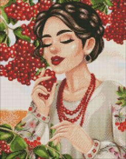 Алмазная мозаика - Красная калина ©krizhanskaya