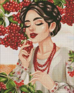 Алмазна мозаїка - Червона калина ©krizhanskaya