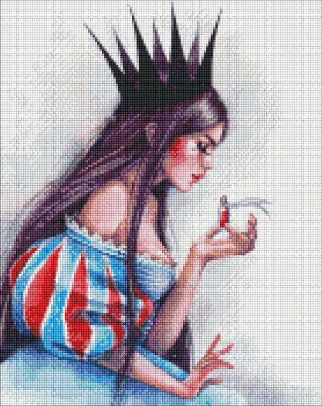 Алмазна мозаїка - Небезпечна краса ©lesya_nedzelska_art