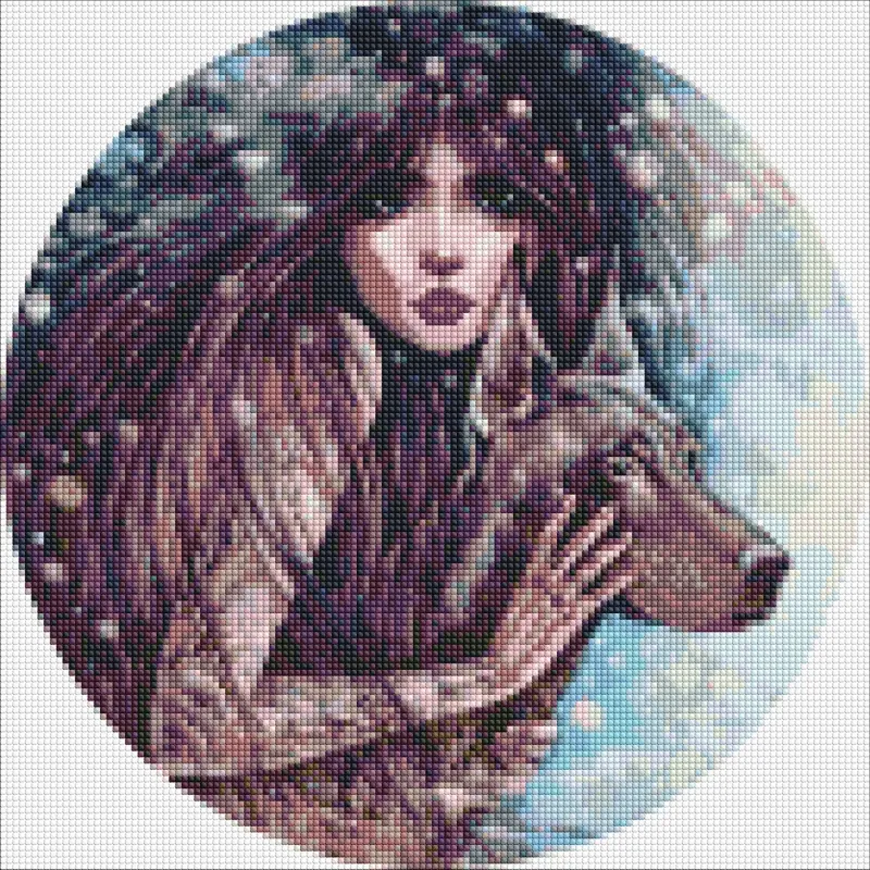 Алмазна мозаїка - Дика воля ©lesya_nedzelska_art