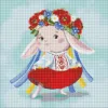 Алмазна мозаїка - Зайка-україночка ©Катерина Валерьїва