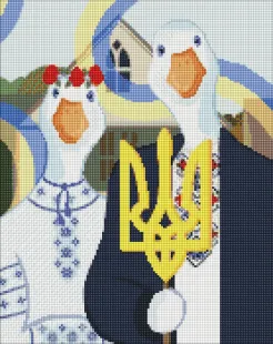 Алмазна мозаїка - Українська готика ©arts.sspace