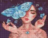 Алмазна мозаїка - Дотик метелика ©lesya_nedzelska_art