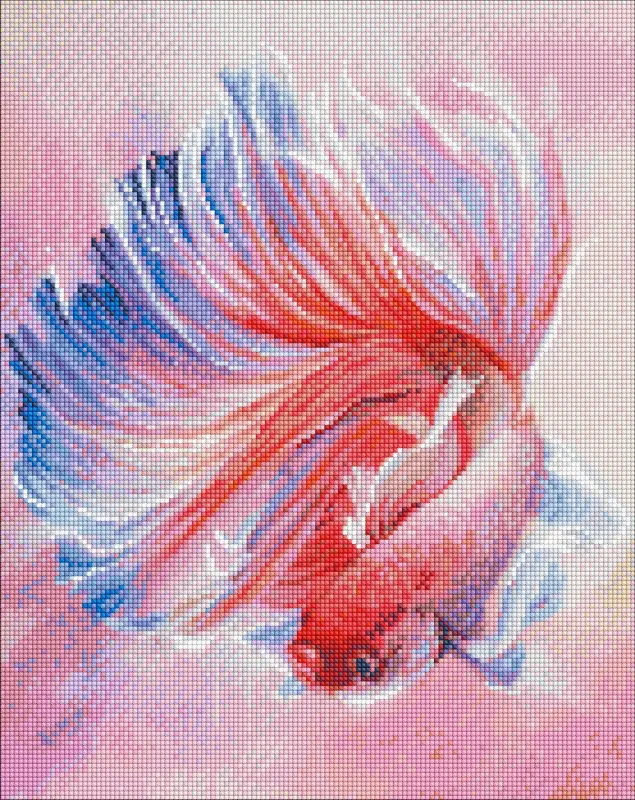Алмазна мозаїка - Риба півник ©Ira Volkova