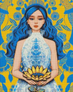 Алмазна мозаїка - Золота квітка ©mosyakart