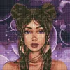 Алмазна мозаїка - Космічний погляд ©lien_illustration