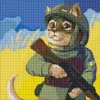 Алмазна мозаїка - Котик ЗСУ ©Kira Corporal