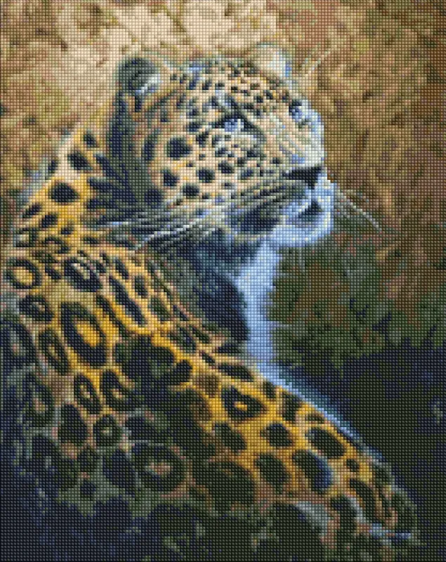 Алмазна мозаїка - Граціозний хижак ©Світлана Теренчук