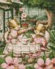 Diamond mosaic - Tea party for girlfriends ©tanya_bonya