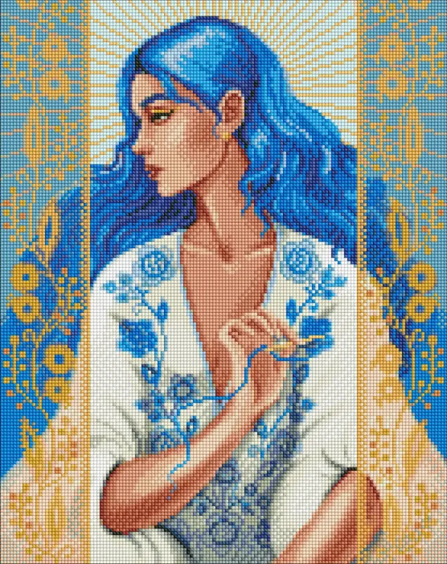Алмазна мозаїка - Улюблені кольори ©pollypop92