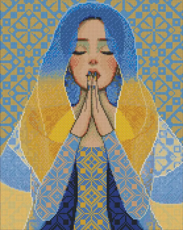 Алмазна мозаїка - З благанням у серці ©mosyakart