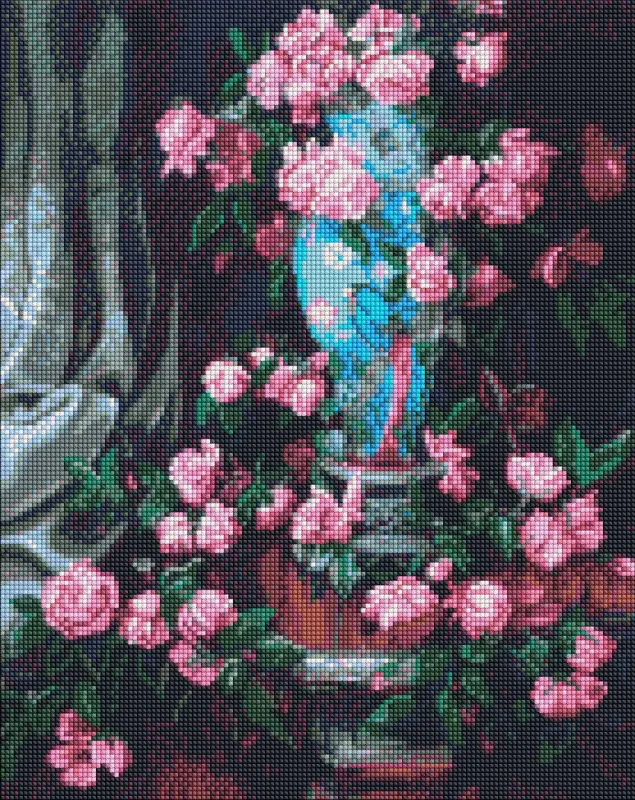 Алмазна мозаїка - Дивовижні троянди ©Popova Josephine
