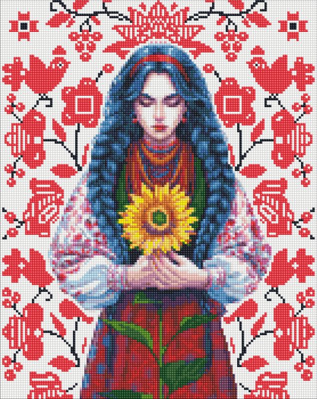 Алмазная мозаика - Украинские мотивы ©natashale777