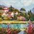 Diamond mosaic - A cozy harbor ©BOND Tetiana
