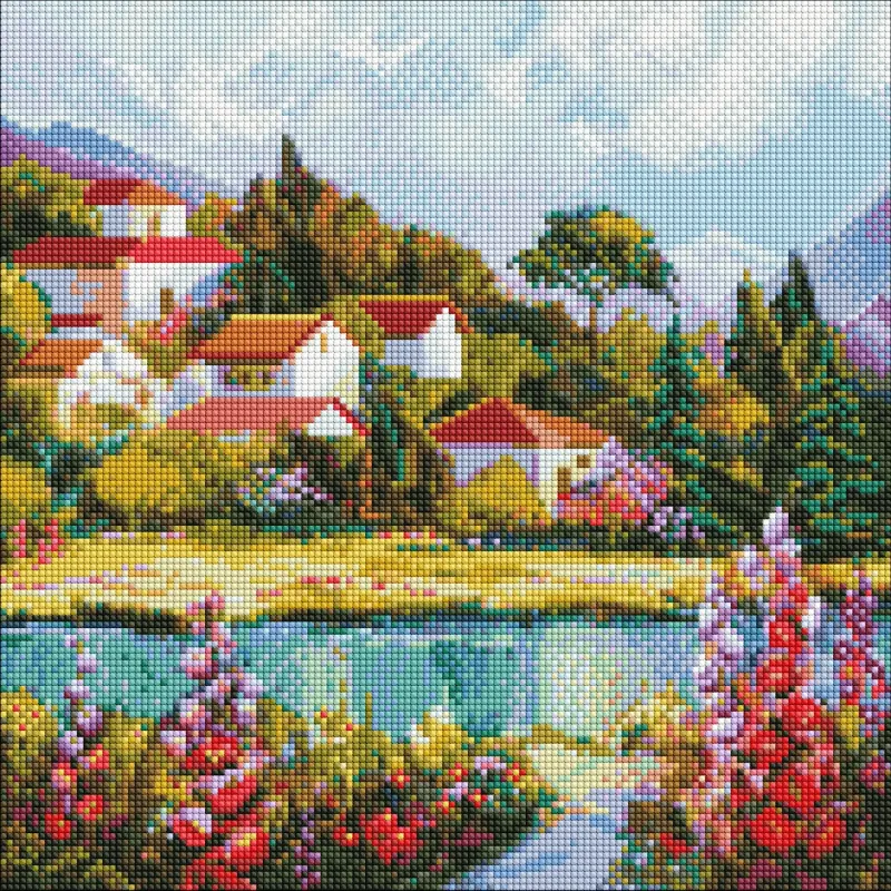 Алмазна мозаїка - Затишна гавань ©BOND Tetiana