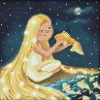 Алмазна мозаїка без підрамника - Таємна річка з голограмними стразами (AB) ©Катерина Валерьїва