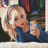 Diamond mosaic without frame - Favorite selfie ©raretempter