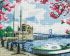Diamond mosaic - Bright Istanbul with hologram rhinestones (AB)