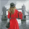 Алмазна мозаїка без підрамника - Туманний Лондон ©art_selena_ua