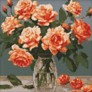 Алмазна мозаїка - Витончений букет ©art_selena_ua