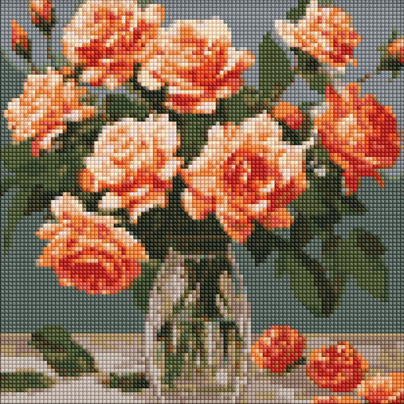 Алмазная мозаика - Изящный букет ©art_selena_ua