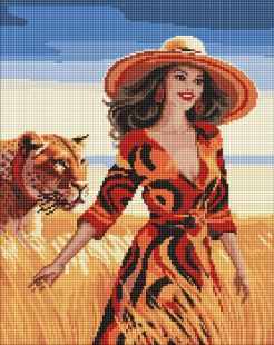 Алмазная мозаика - Прогулка в поле ©art_selena_ua