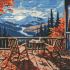 Diamond mosaic - Breakfast in the mountains ©art_selena_ua