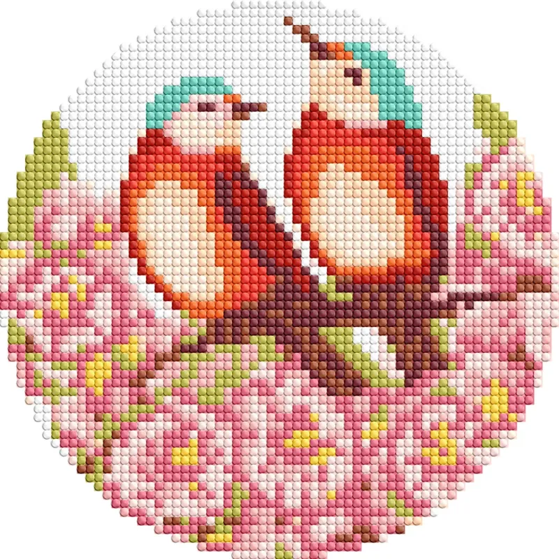 Алмазная мозаика - Весеннее цветение ©art_selena_ua
