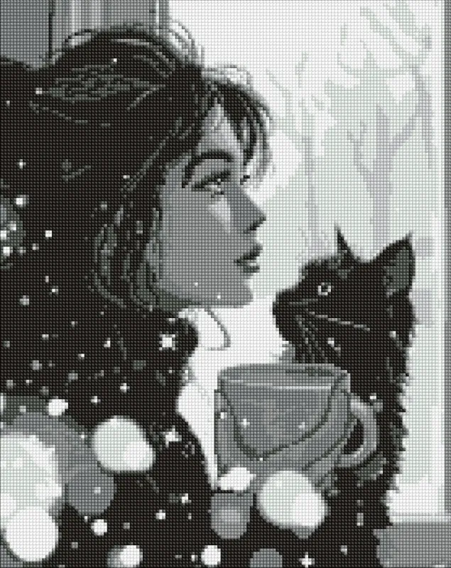 Diamond mosaic - Morning silence ©art_selena_ua