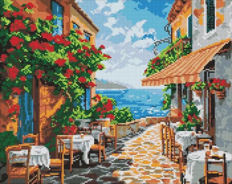 Алмазна мозаїка - Тихий куточок ©art_selena_ua