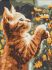 Diamond mosaic - Red fluffy ©art_selena_ua