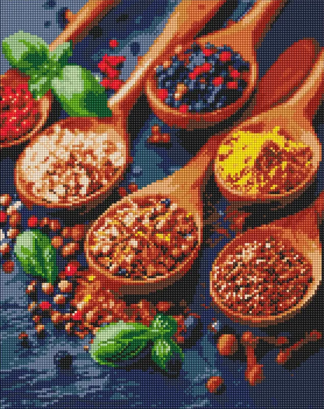 Алмазна мозаїка - Аромат спецій ©art_selena_ua