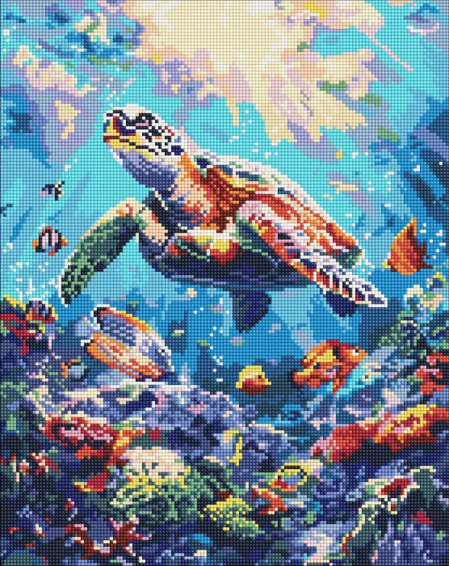 Алмазная мозаика - Морское спокойствие ©art_selena_ua