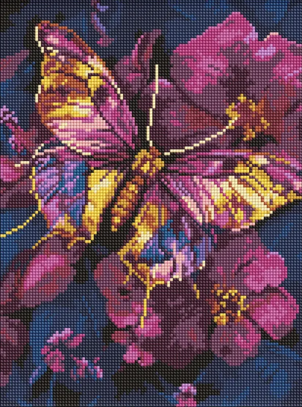 Алмазна мозаїка - Золотий метелик ©art_selena_ua
